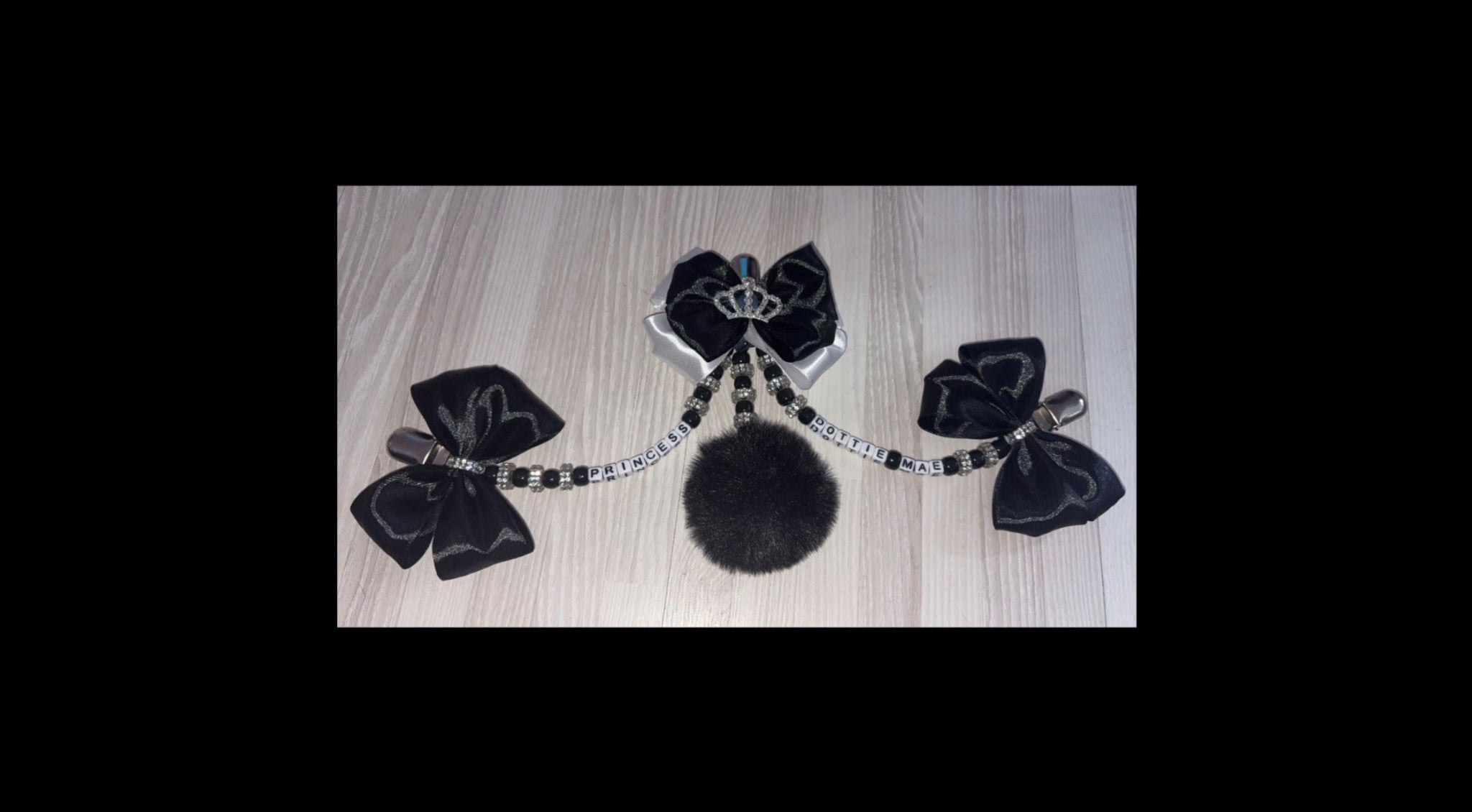 Triple Tier Pom Pom Pram Charm