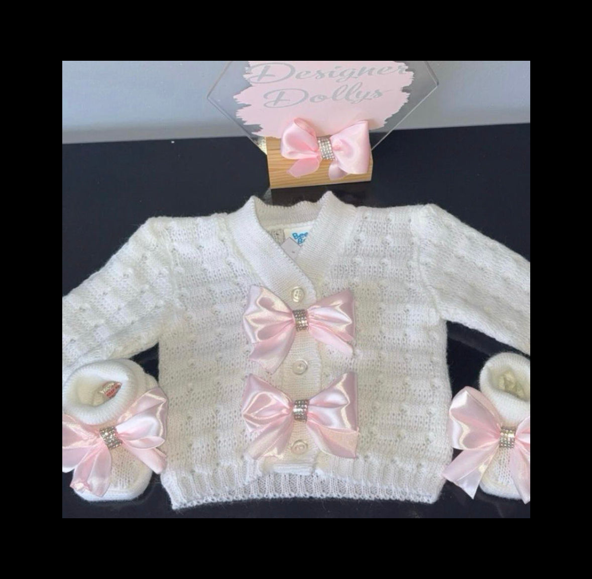 Cardigan and Booty Set
