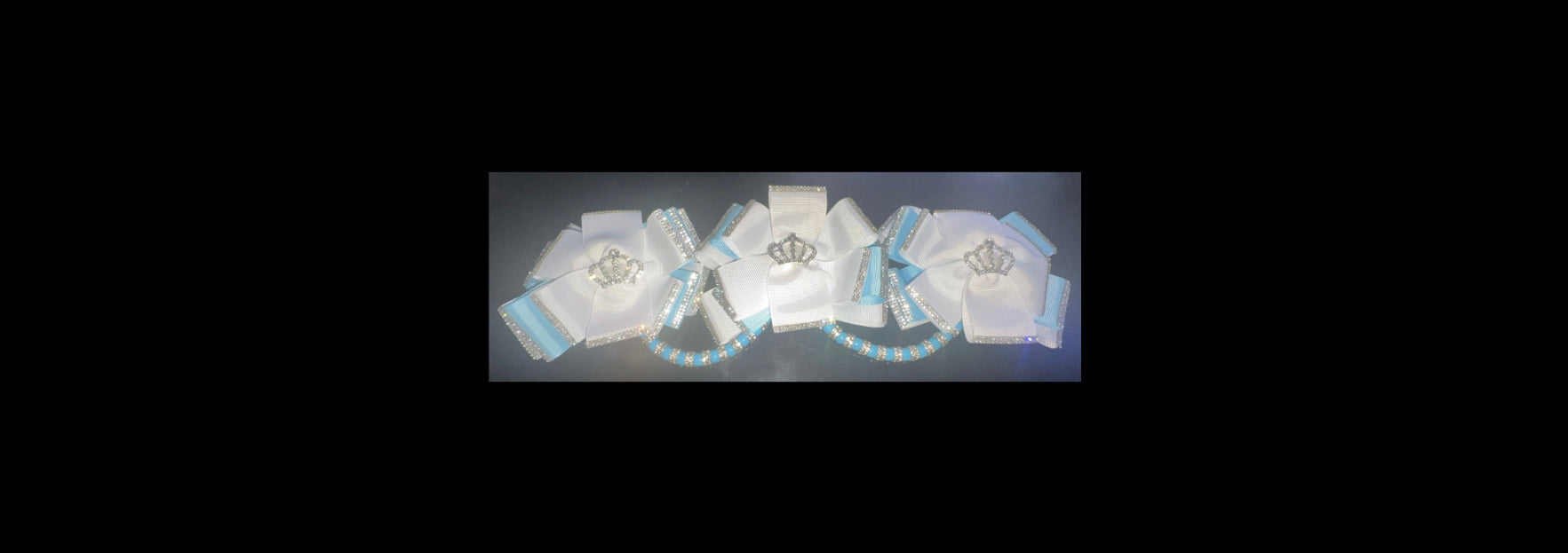 Triple Bow Pram Charms